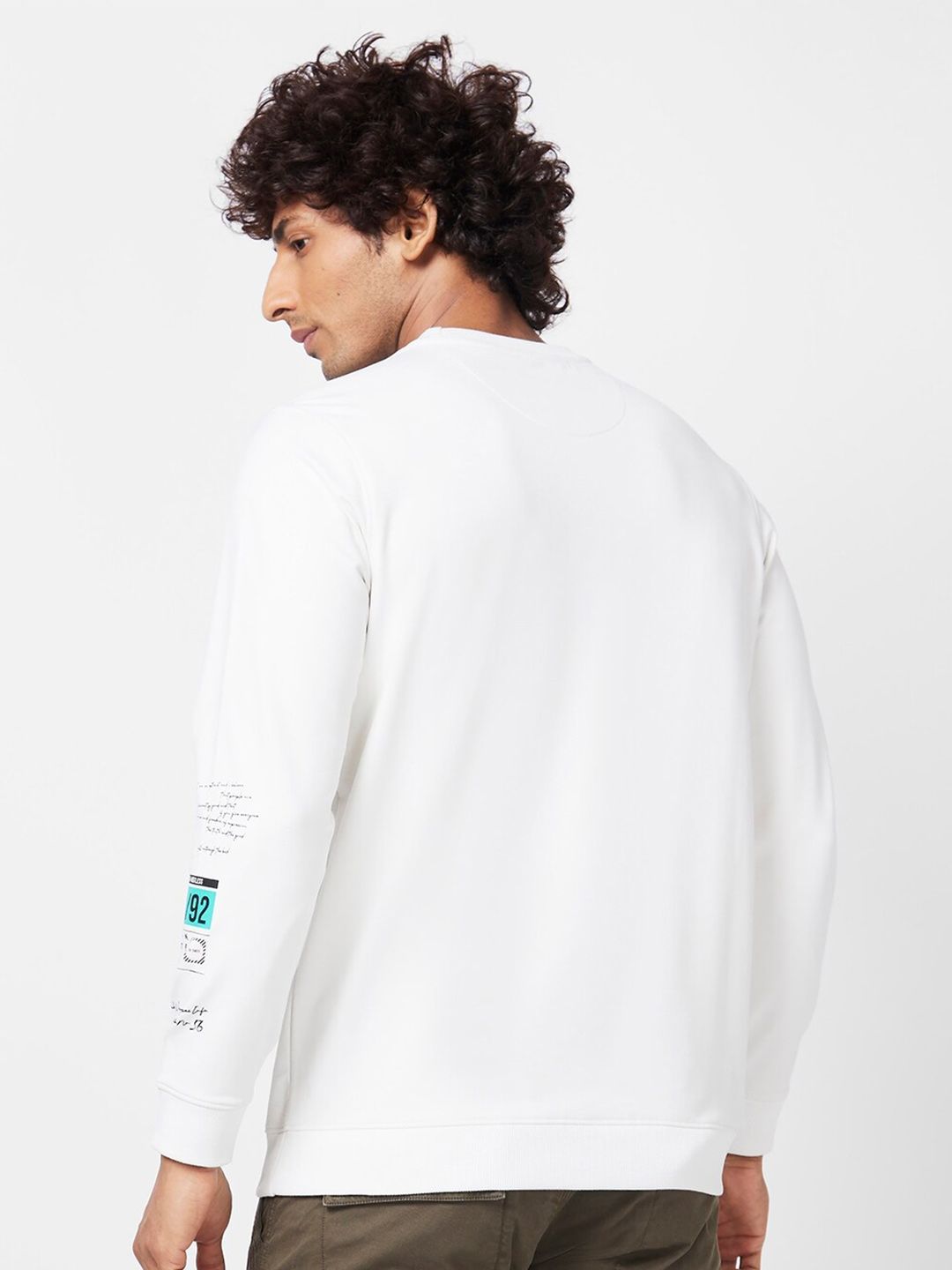 SPYKAR Round Neck Sweatshirt