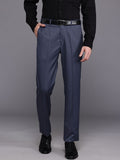 Raymond Men Mid-Rise Contemporary Fit Formal Trousers