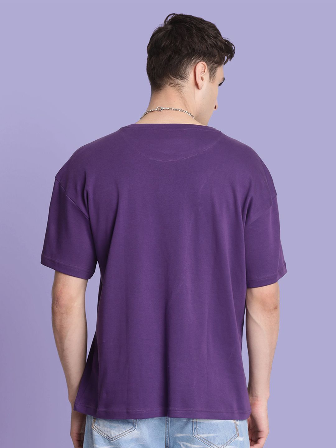 Bene Kleed Men Drop-Shoulder Sleeves T-shirt