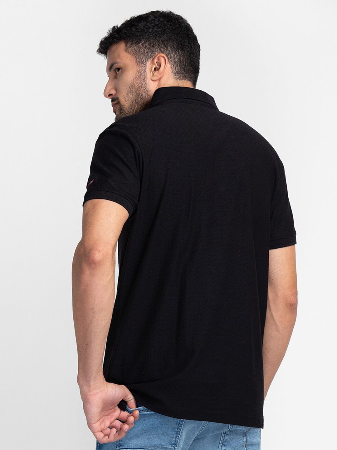 Being Human Polo Collar Short Sleeves T-shirt