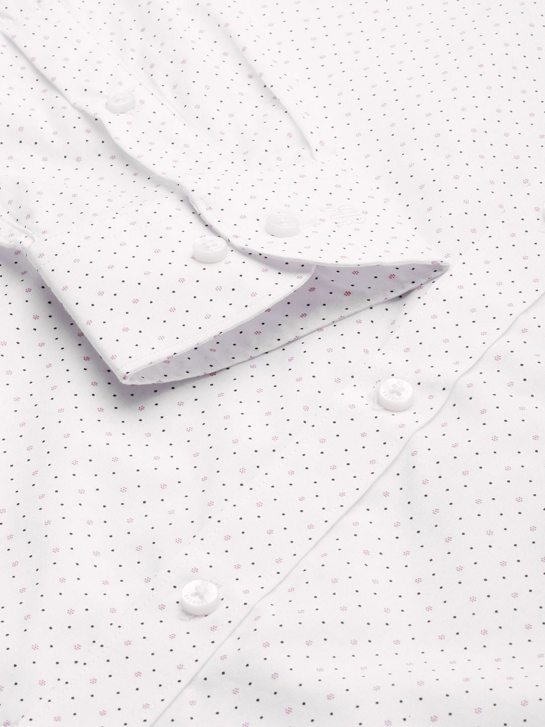 Raymond Slim Fit Printed Pure Cotton Formal Shirt