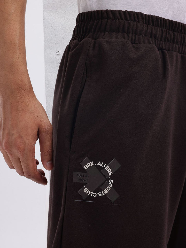 HRX by Hrithik Roshan Men Brand Logo Print Detail Mid-Rise Lifestyle Shorts