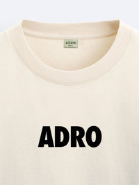 ADRO Men Graphic Printed Round Neck Cotton Oversized T-Shirt