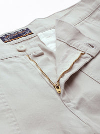 The Indian Garage Co Men Slim Fit Pure Cotton Cargos