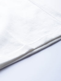 SASSAFRAS Women White Twill Parallel Trousers