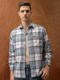 LOCOMOTIVE Premium Flannel Checked Utility Pocket Overshirt
