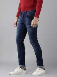 SPYKAR Men Skinny Fit Low-Rise Light Fade Stretchable Jeans