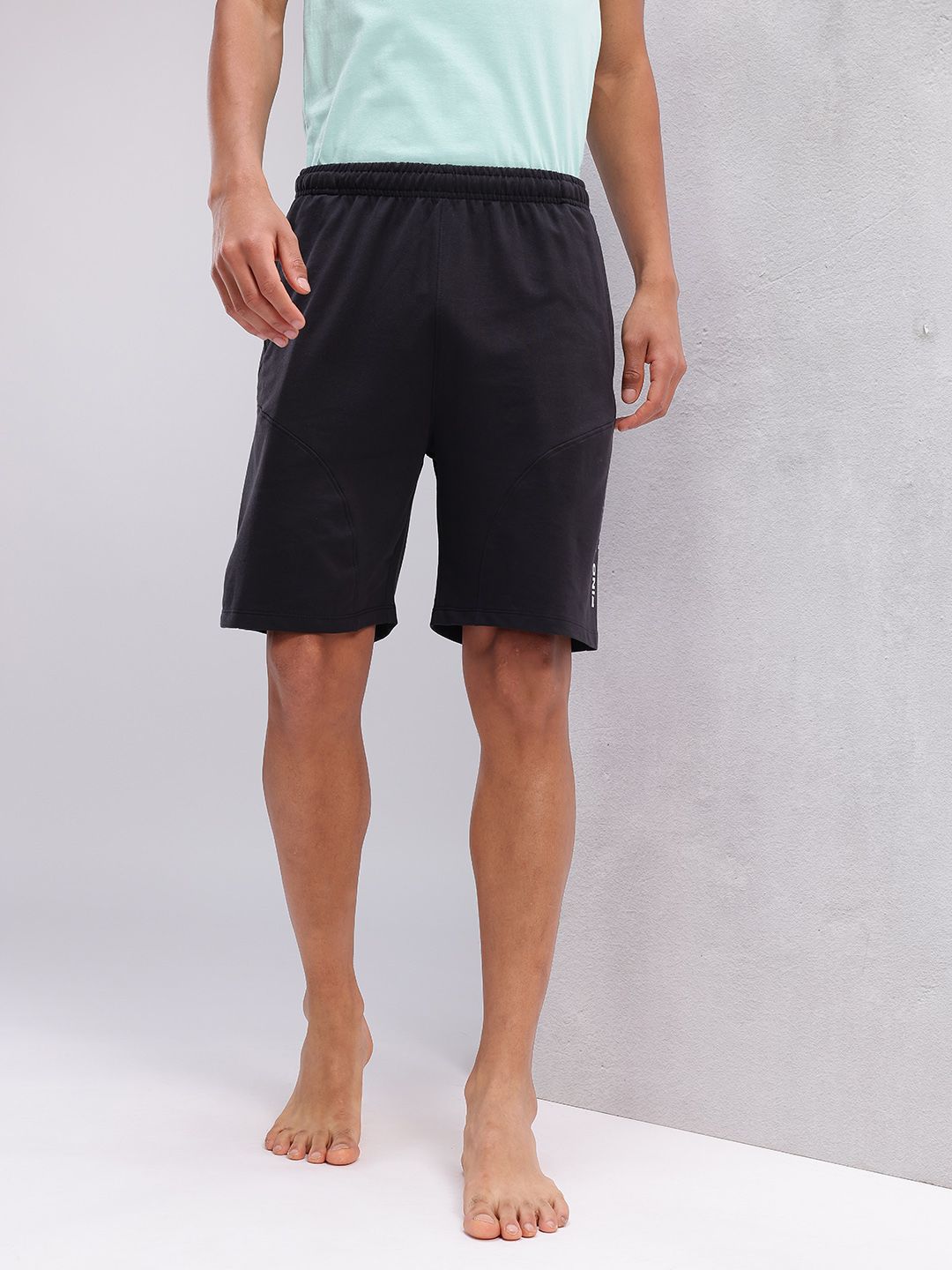 HRX by Hrithik Roshan Men Printed Detail Yoga Shorts