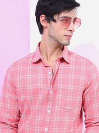 HIGHLANDER Men Checked Slim Fit Casual Shirt