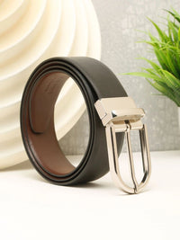 Teakwood Leathers Men Leather Reversible Belt