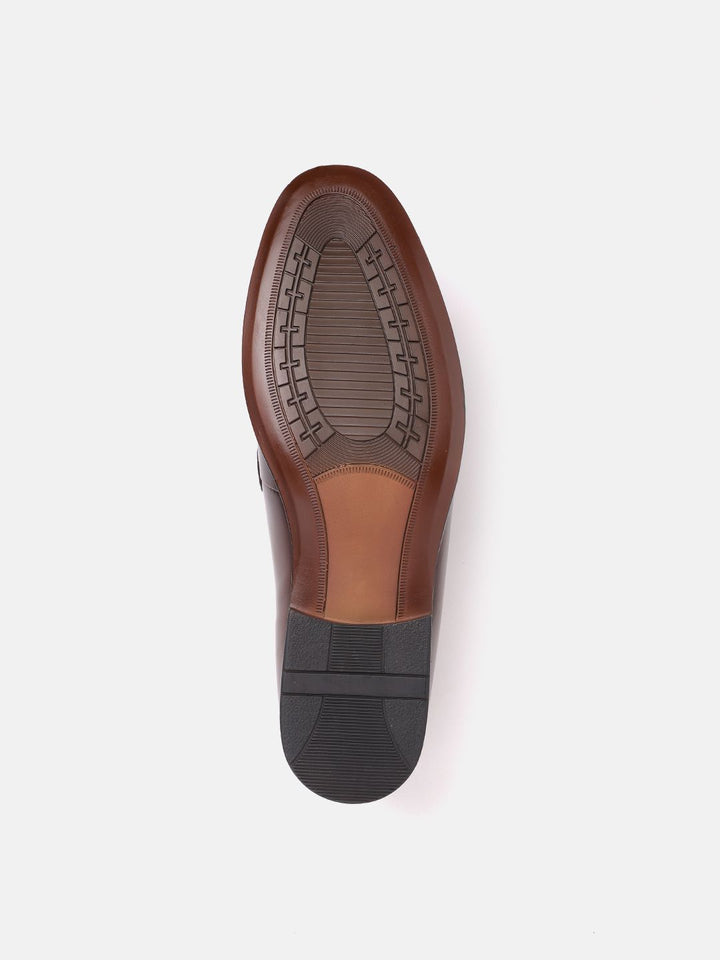 House of Pataudi Men Formal Penny Loafers