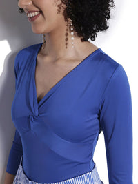 DressBerry Twisted Tempest Fitted Fierce Bodysuit