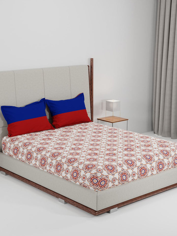 MYTRIDENT Unisex Red Bedsheets