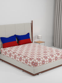 MYTRIDENT Unisex Red Bedsheets