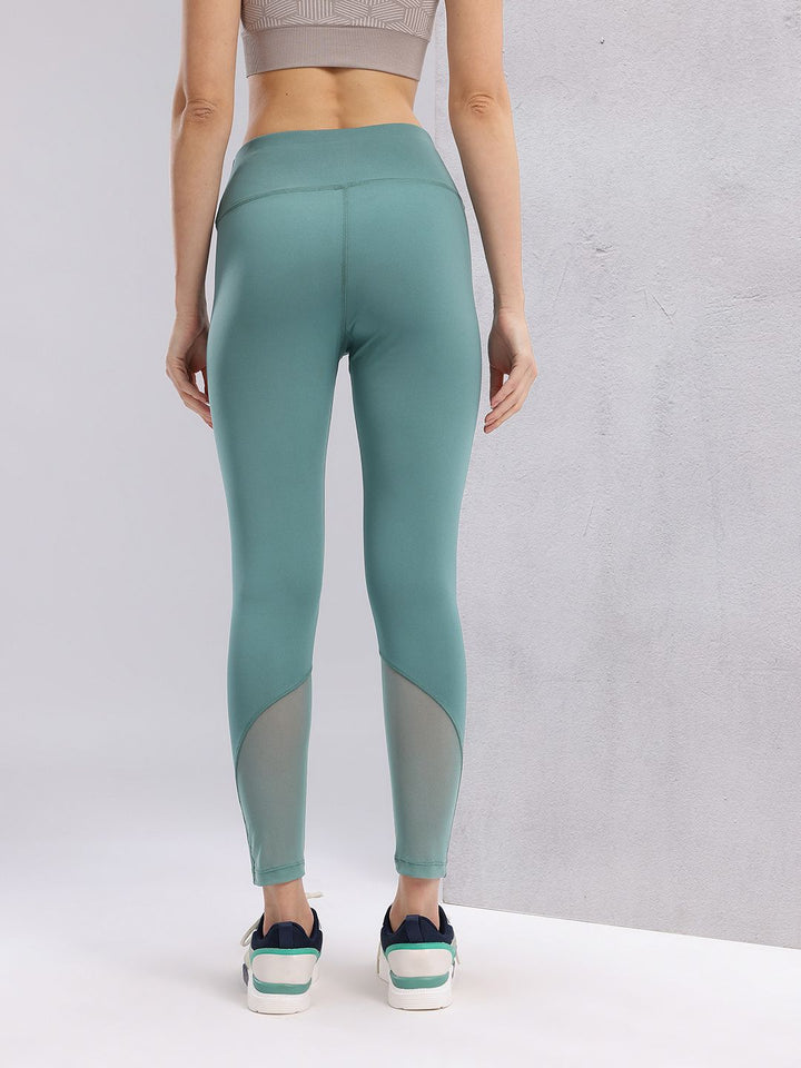 HRX by Hrithik Roshan Rapid-Dry Semi-Sheer Women Running Tights