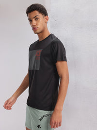HRX by Hrithik Roshan Printed Rapid-Dry Training T-shirt