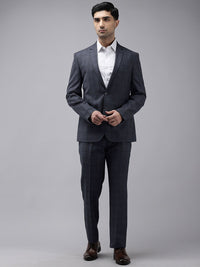 Park Avenue Checked 2 Piece Formal Suit