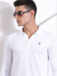 Thomas Scott Men Solid Polo Collar T-shirt