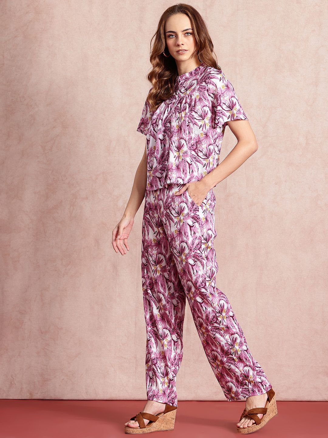 all about you Floral Printed Co-Ord Set