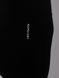 HRX by Hrithik Roshan Brand Logo Detail Rapid-Dry Cropped Lifestyle Tights