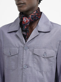 RARE RABBIT Men Echos Tailored Fit Spread Collar Shackets