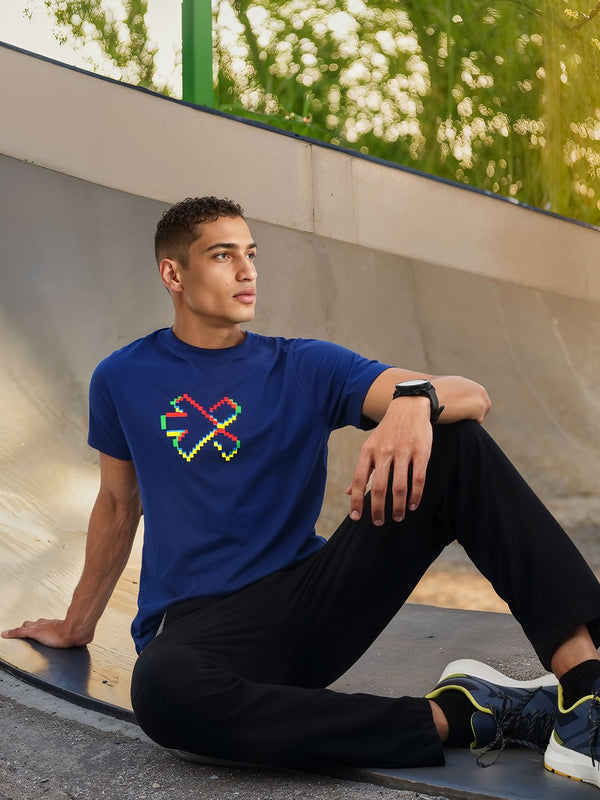 HRX by Hrithik Roshan Men Brand Logo Printed T-shirt