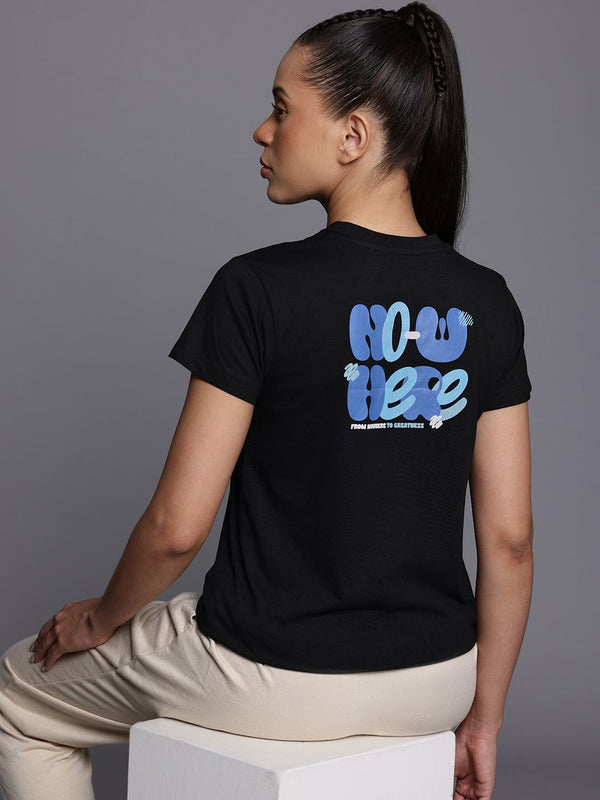 HRX by Hrithik Roshan Lifestyle Typography Print T-shirt