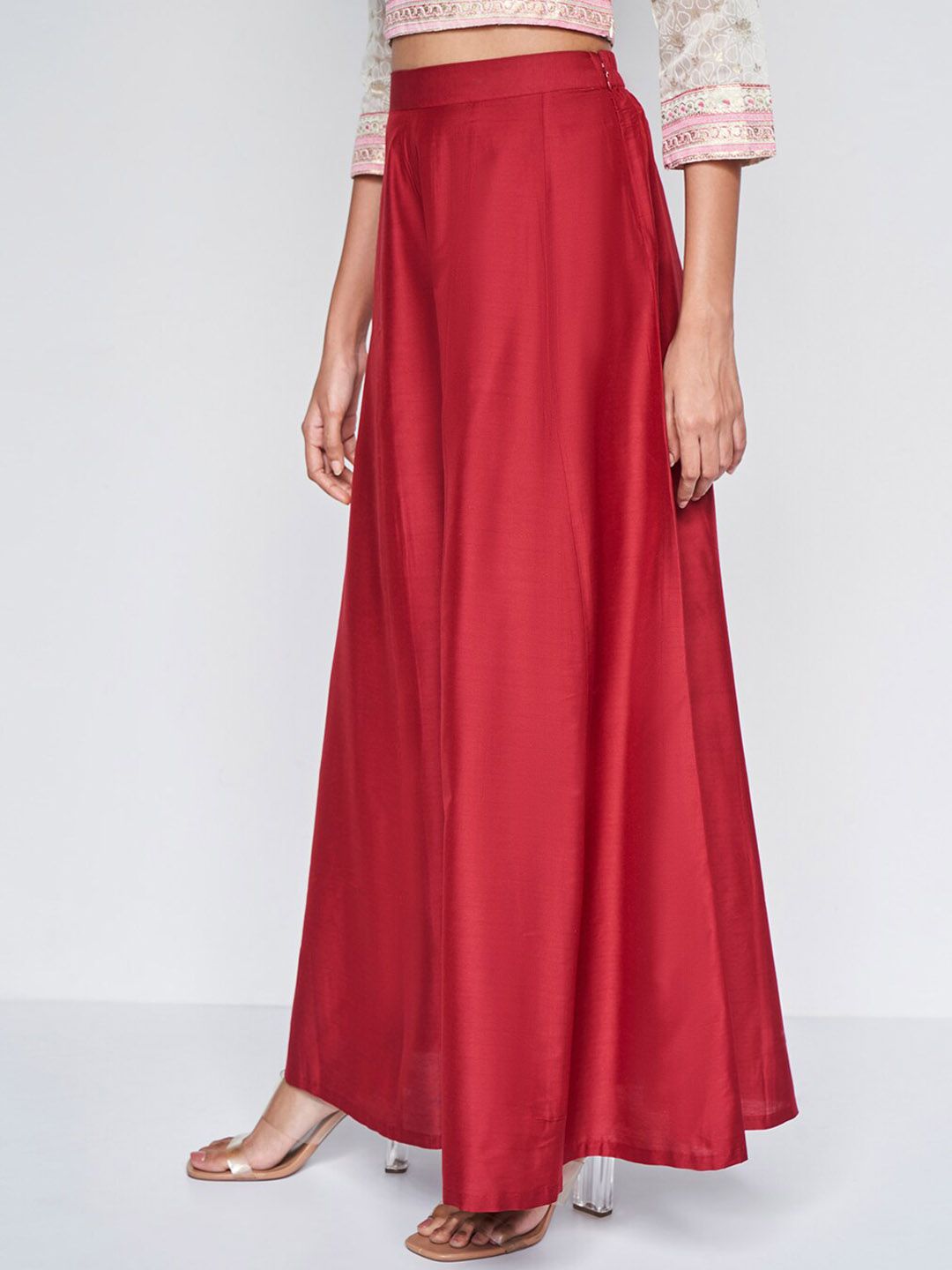 Global Desi Women Flared Palazzo