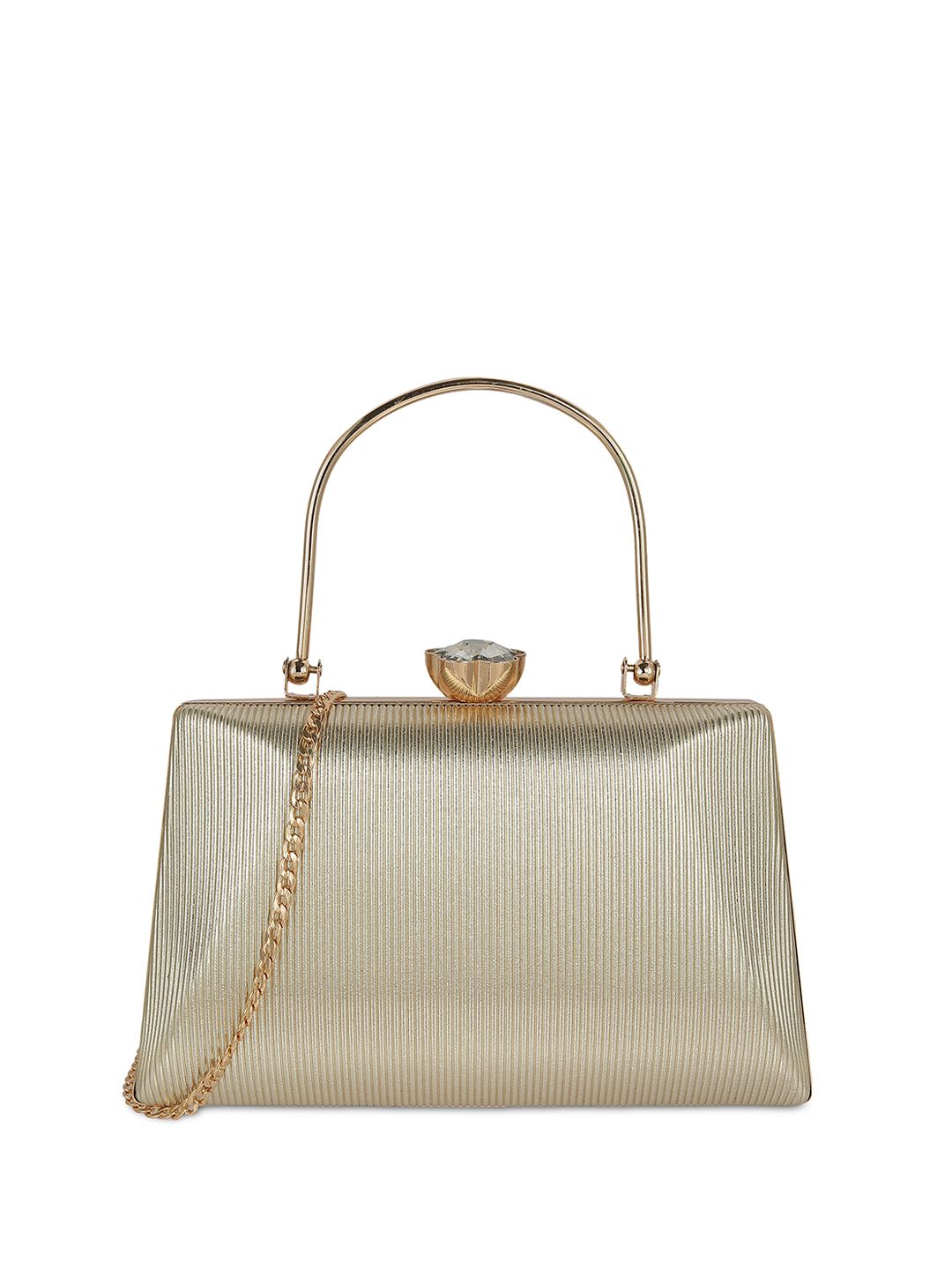 Mochi Embellished Box Clutch