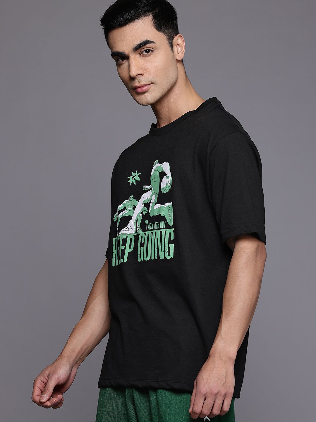 HRX by Hrithik Roshan Men Printed T-shirt