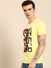 Being Human Typography Printed Pure Cotton T-shirt
