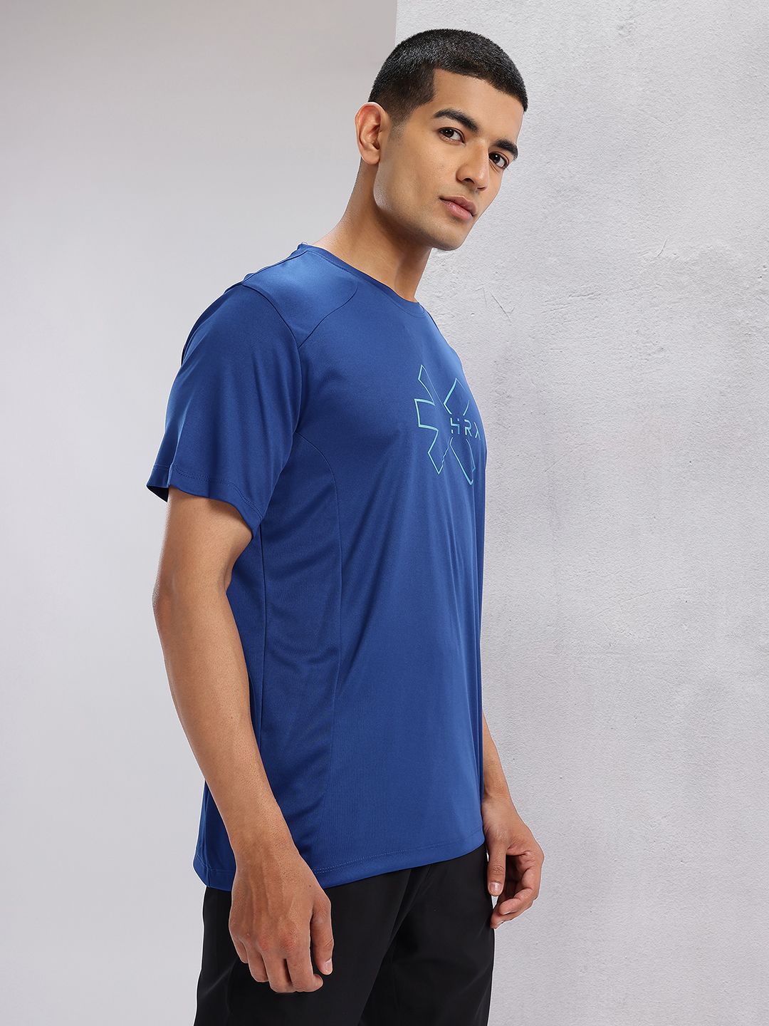 HRX by Hrithik Roshan Men Brand Logo Printed Training T-shirt
