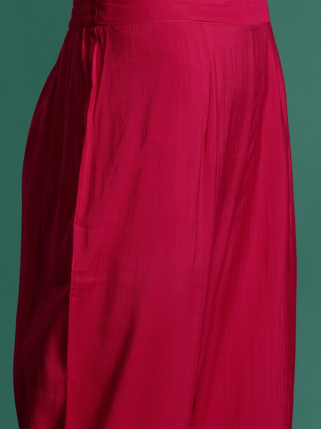 Motif Etnik Era Indo Sulam Kurta Zari Dengan Seluar & Dupatta