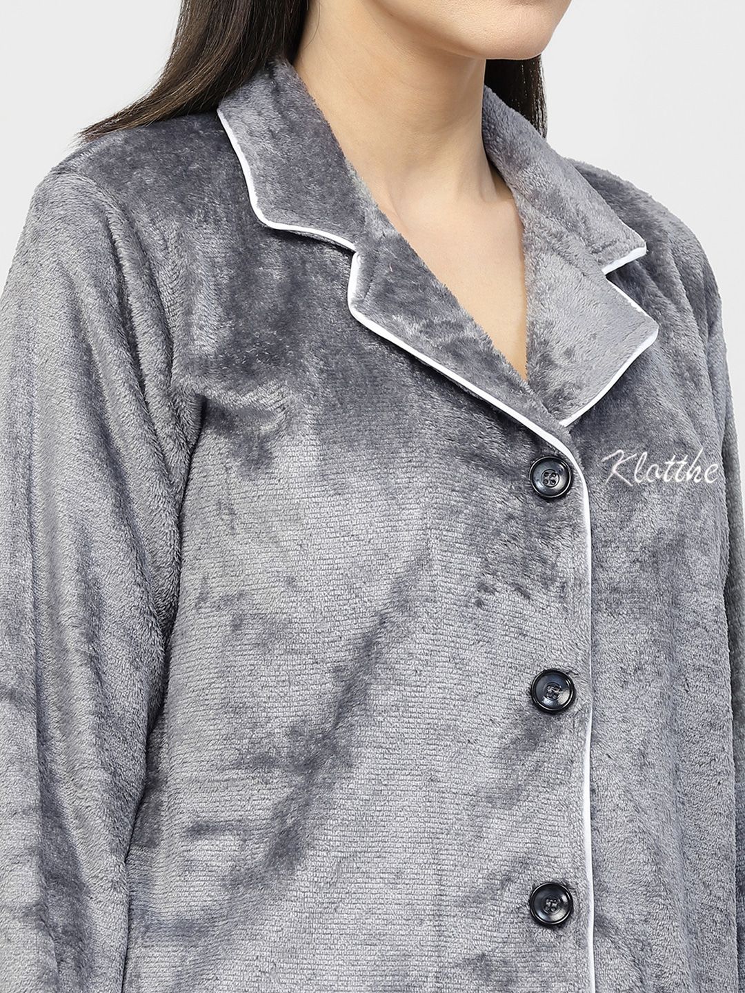 KLOTTHE Woolen Shirt With Trousers