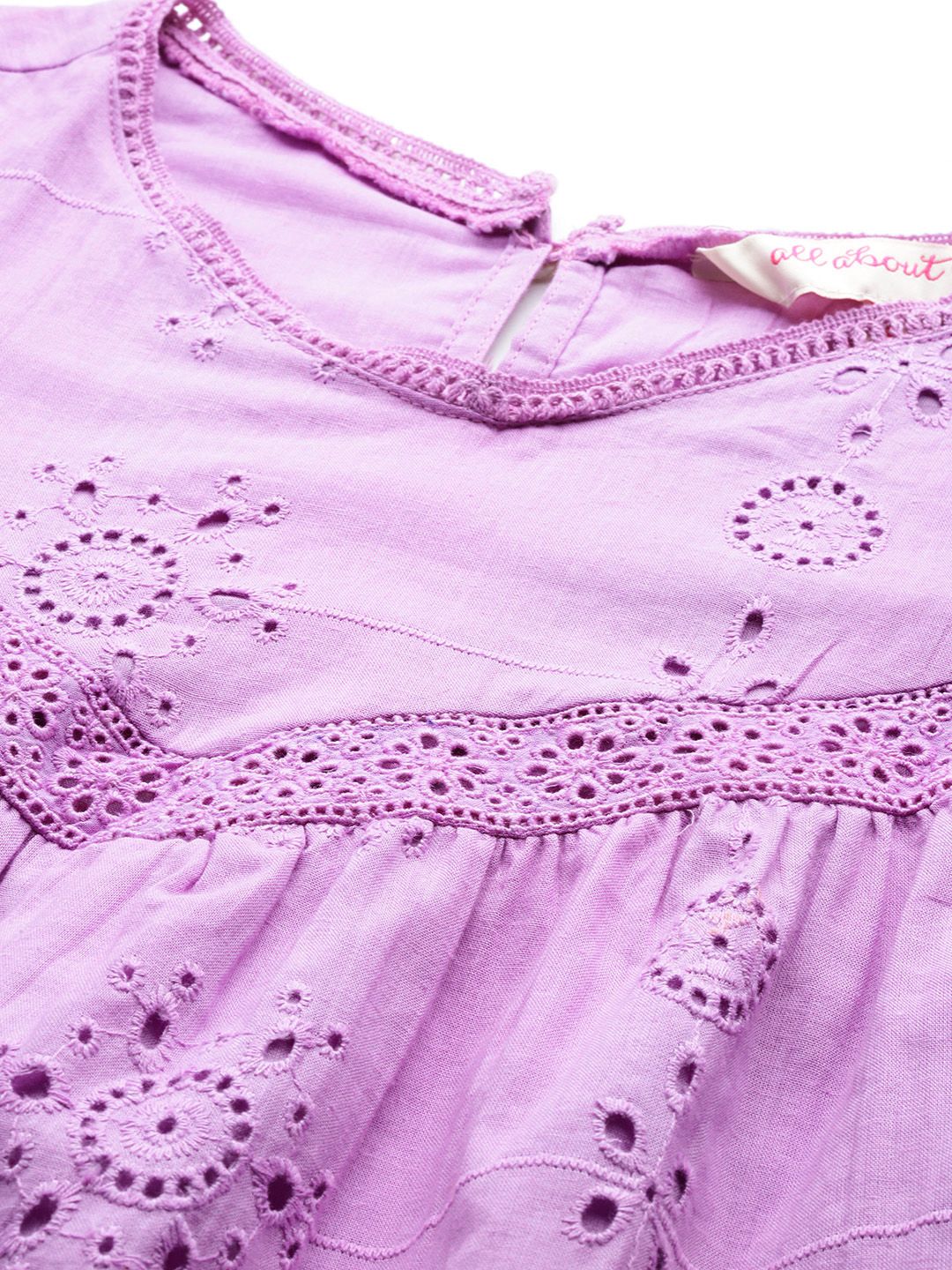 all about you Puff Sleeve Cotton Top
