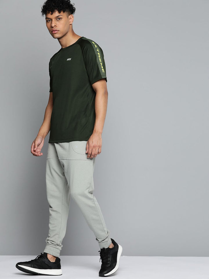 HRX By Hrithik Roshan Training Men Rapid-Dry Brand Carrier T-shirt