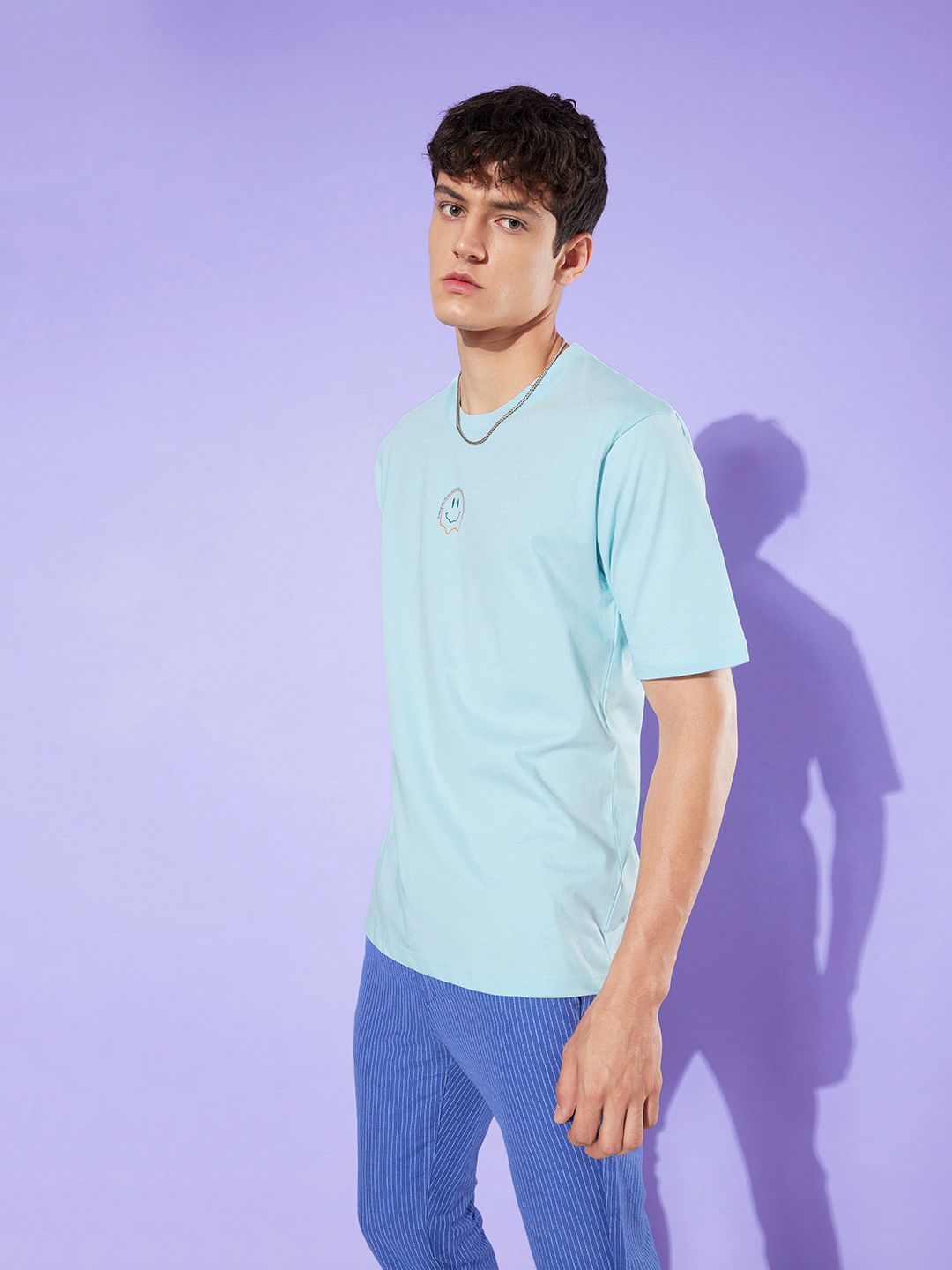 Difference of Opinion Printed Cotton Oversized T-shirt