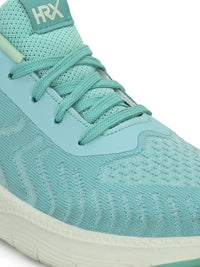 HRX by Hrithik Roshan Women Sea Green & White Memory Foam Mesh Running Shoes