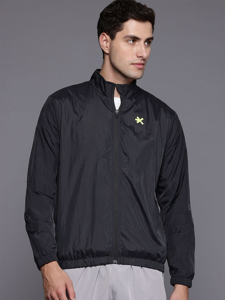 HRX by Hrithik Roshan Rapid-Dry Brand Logo Running Jacket