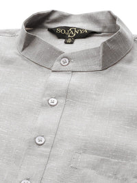 SOJANYA Kurta Lurus Kolar Mandarin Pejal