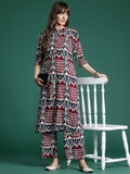 Indo Era Printed Regular Kurta with Palazzos