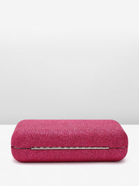 Lino Perros Women Glittery Effect Box Clutch