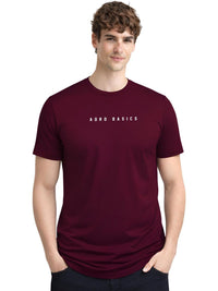 ADRO Men Typography Printed T-shirt