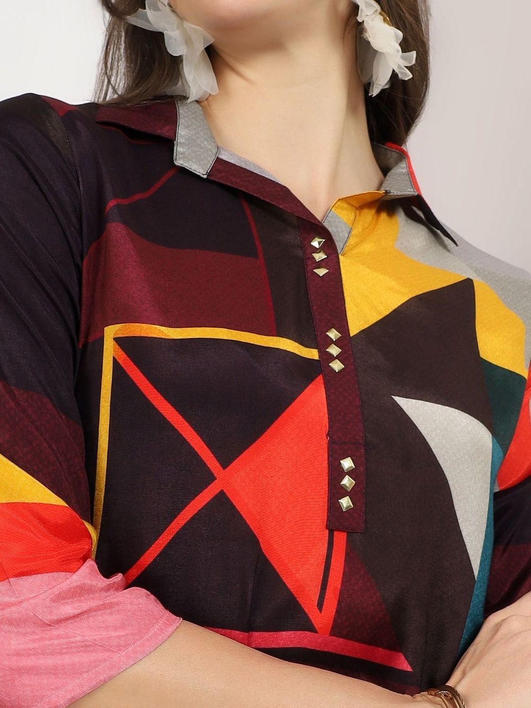 Mamicha Printed Shirt with Trousers