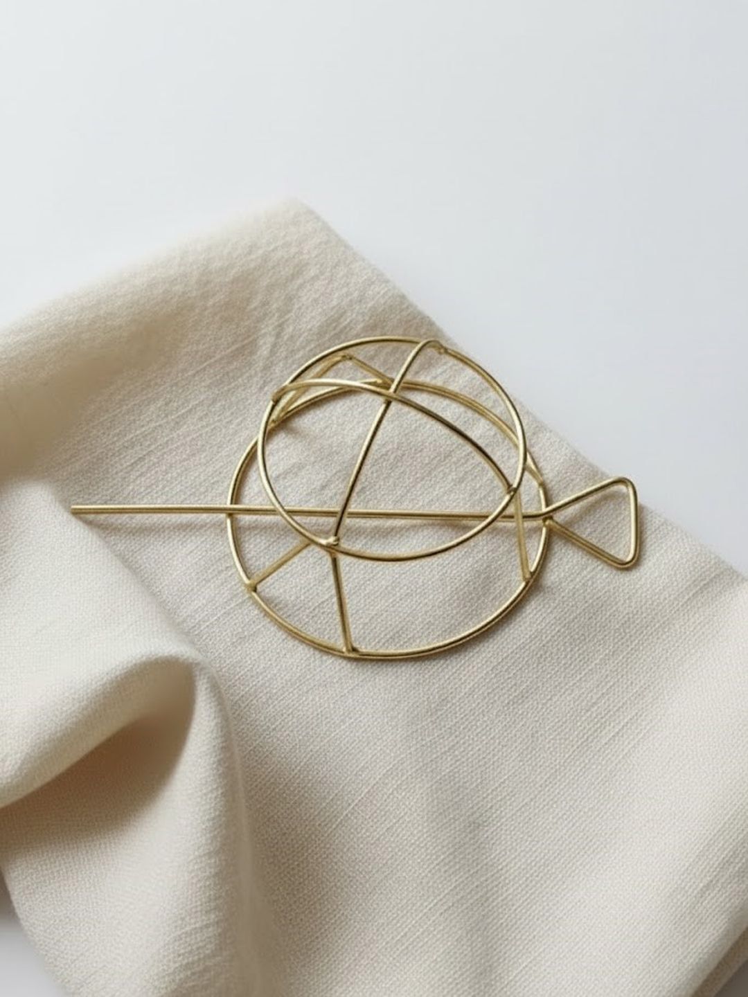 PANASH Women Gold Plated Hairstick