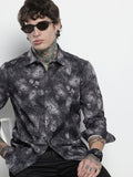 The Indian Garage Co Slim Fit Floral Printed Casual Shirt