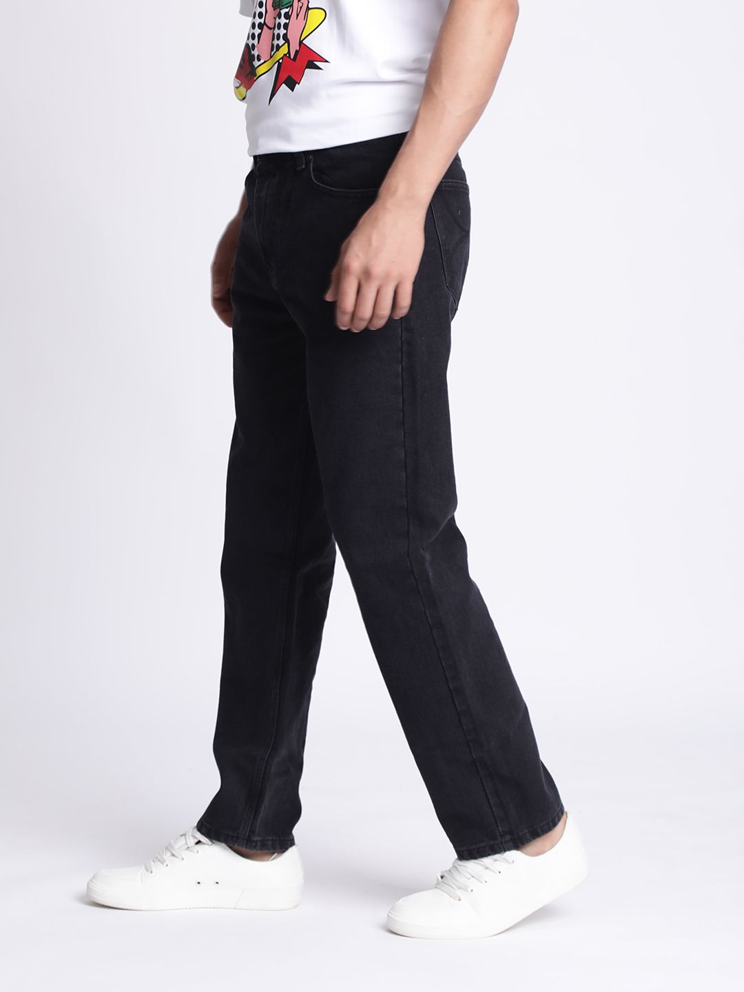 Bene Kleed Pure Cotton Mid-Rise Relaxed Fit Denim Jeans