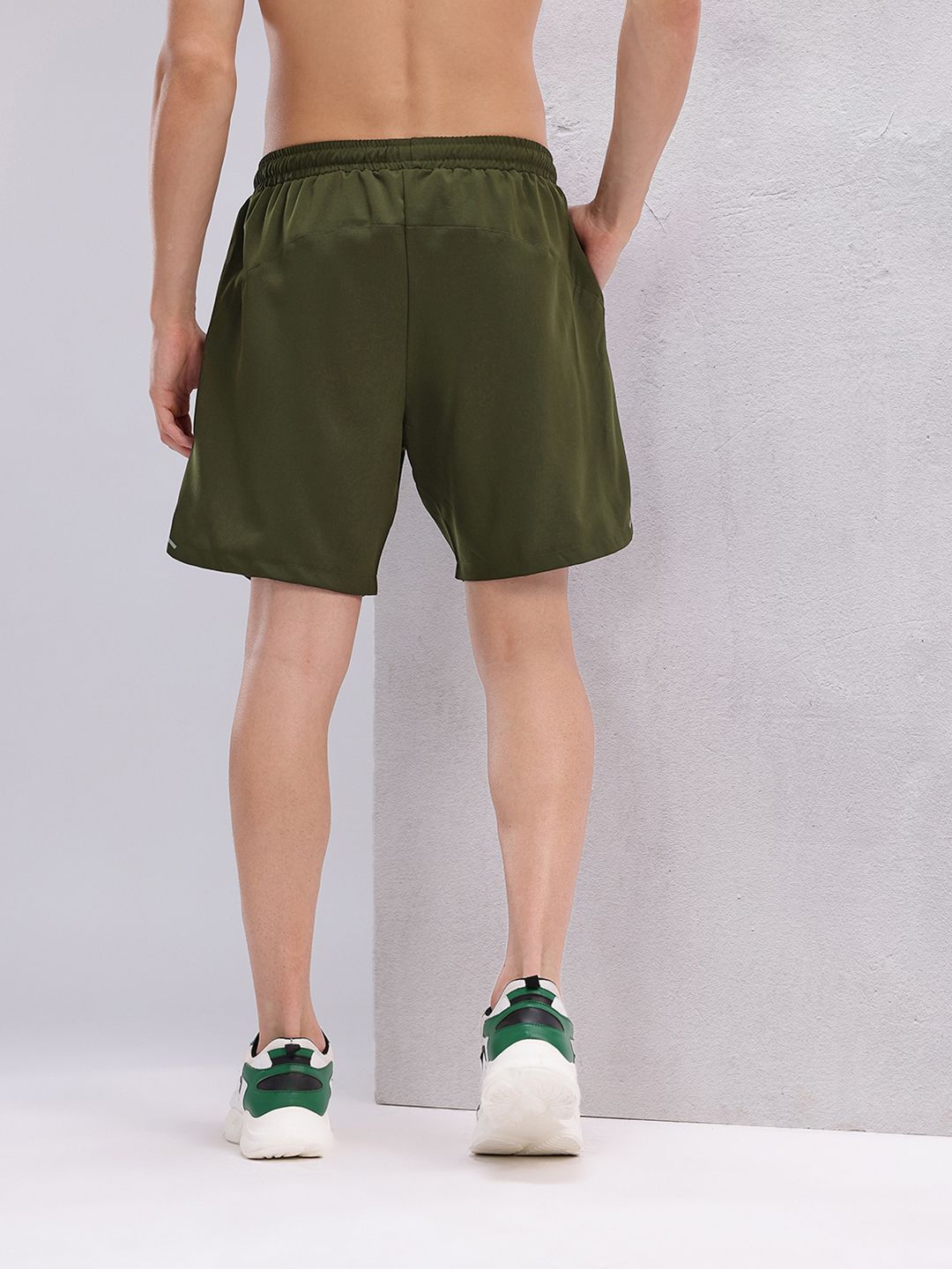 HRX by Hrithik Roshan Men Reflective Detail Training Shorts