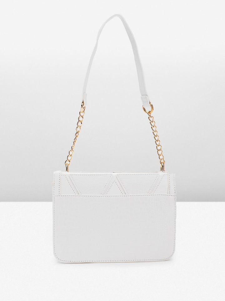 Lino Perros Textured Structured Shoulder Bag