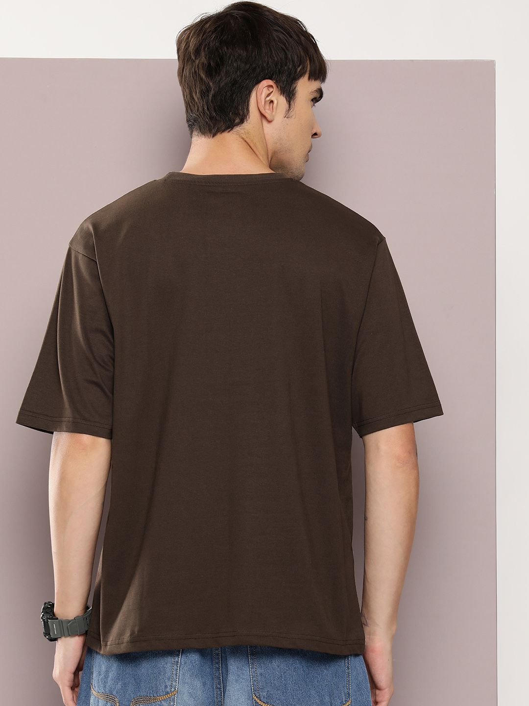 DILLINGER Men Graphic Printed Oversized T-shirt